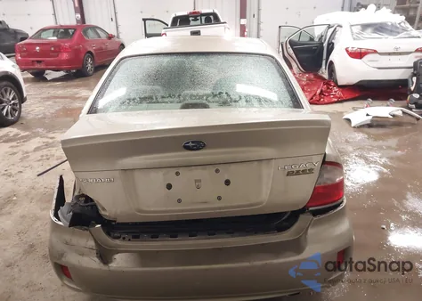 2008 Subaru Legacy 2.5I z USA, uszkodzony, nr VIN 4S3BL616887217272